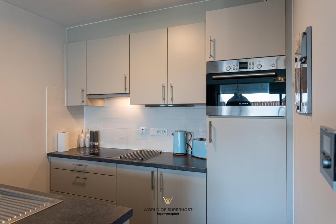New Modern Apartment Near The Sea And City Centre Ostende Extérieur photo